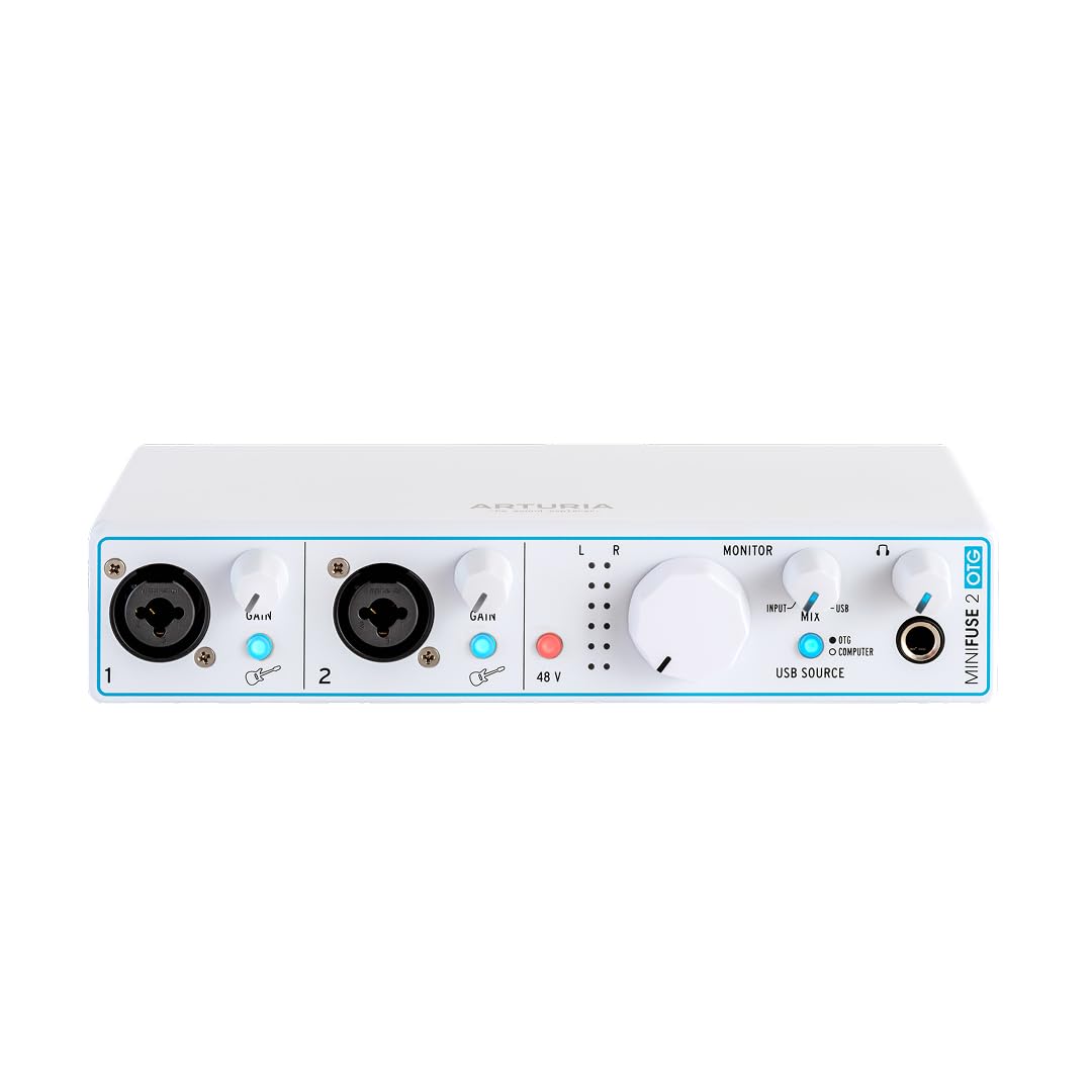 White USB Audio & MIDI Interface P83751