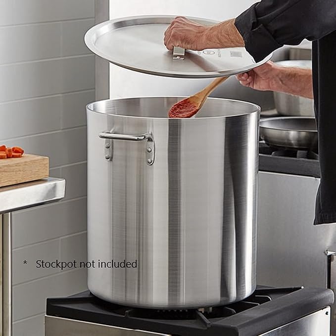 60 Qt Aluminum Stock Pot Lid K1073