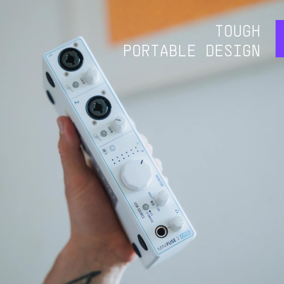 White USB Audio & MIDI Interface P83751