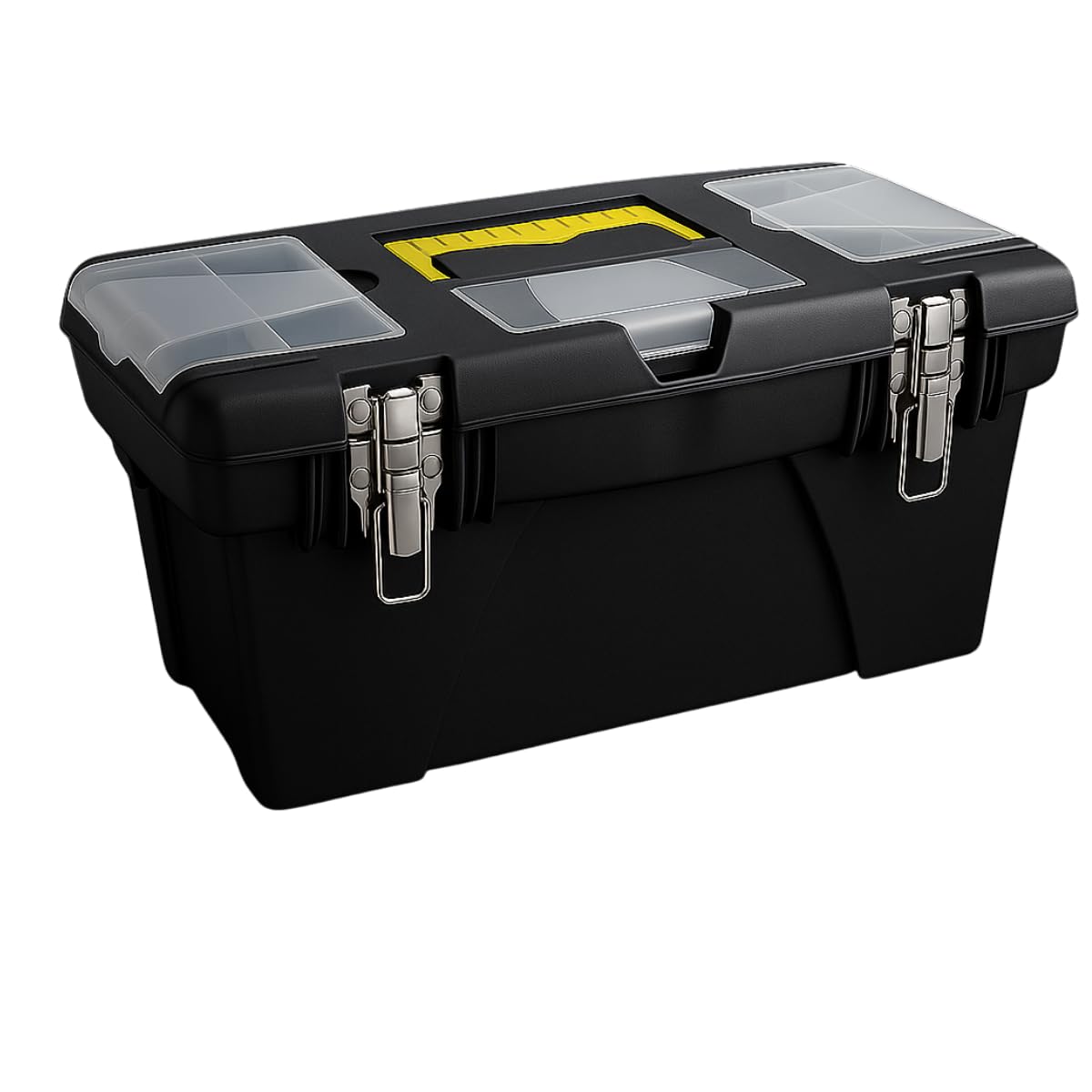 Plastic Tool Box with Metal Latches B5226