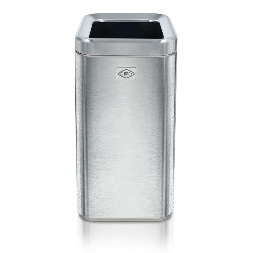 2.6 Gallon Stainless Steel Slim Trash Can with Removable Bucket Y4505