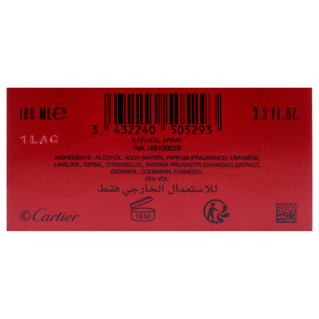 3.3 oz Eau de Toilette Spray O7836