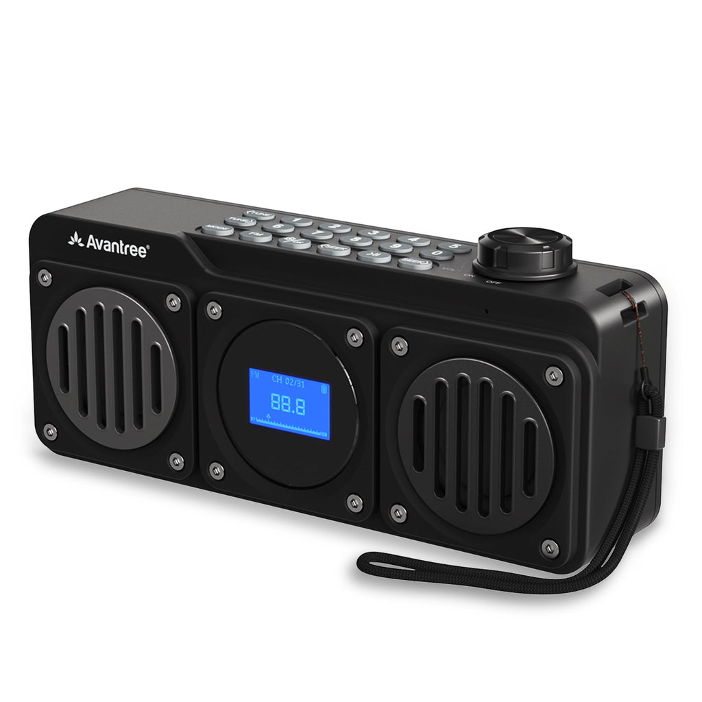 Portable FM Radio & Bluetooth Speaker N752772