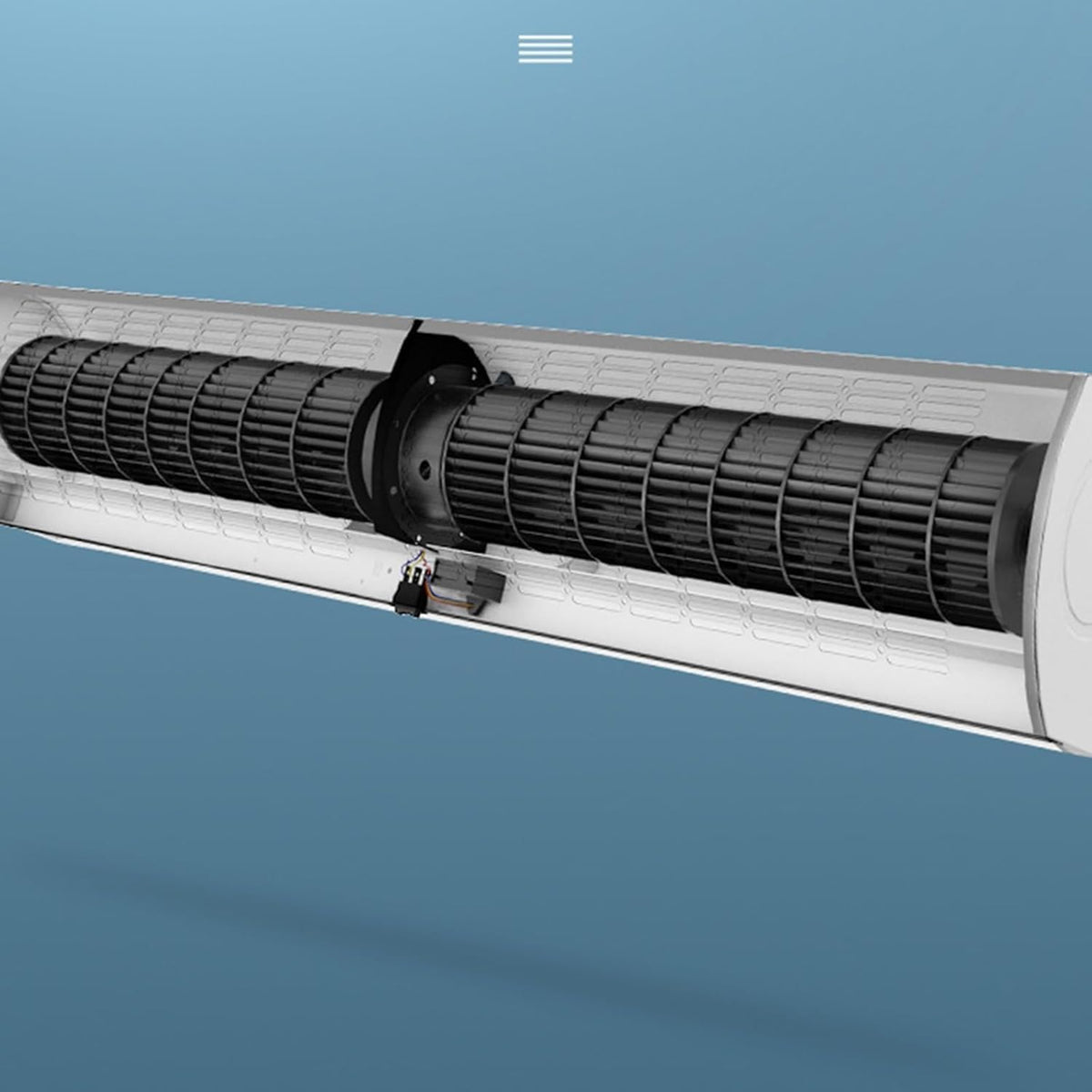 Industrial Air Curtain with Remote Control F34831