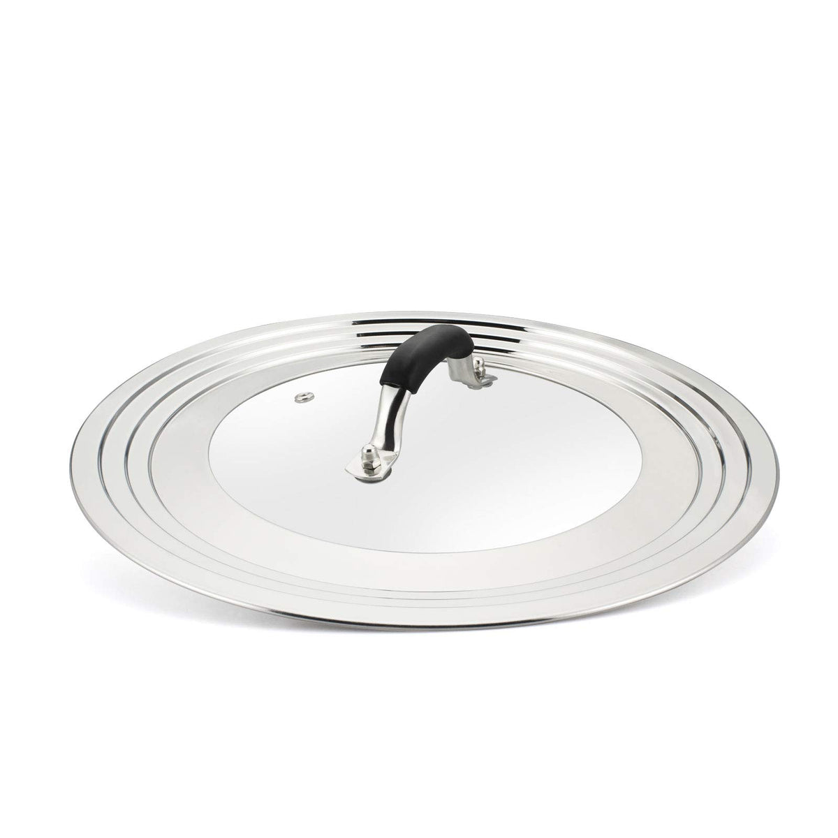 Stainless Steel Universal Lid for Pans Pots Fits 8.25 9 10 11 12 Inch Y162402
