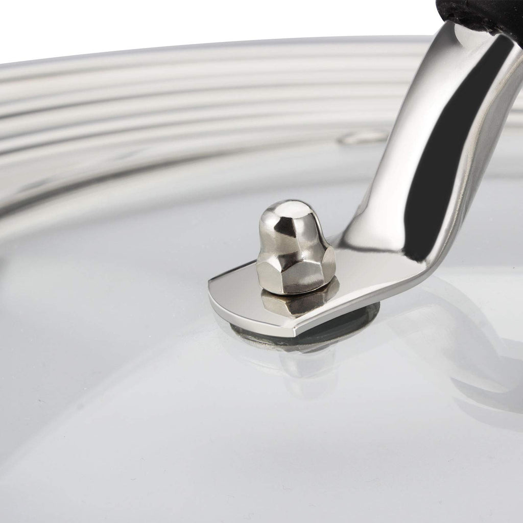 Stainless Steel Universal Lid for Pans Pots Fits 8.25 9 10 11 12 Inch Y162402