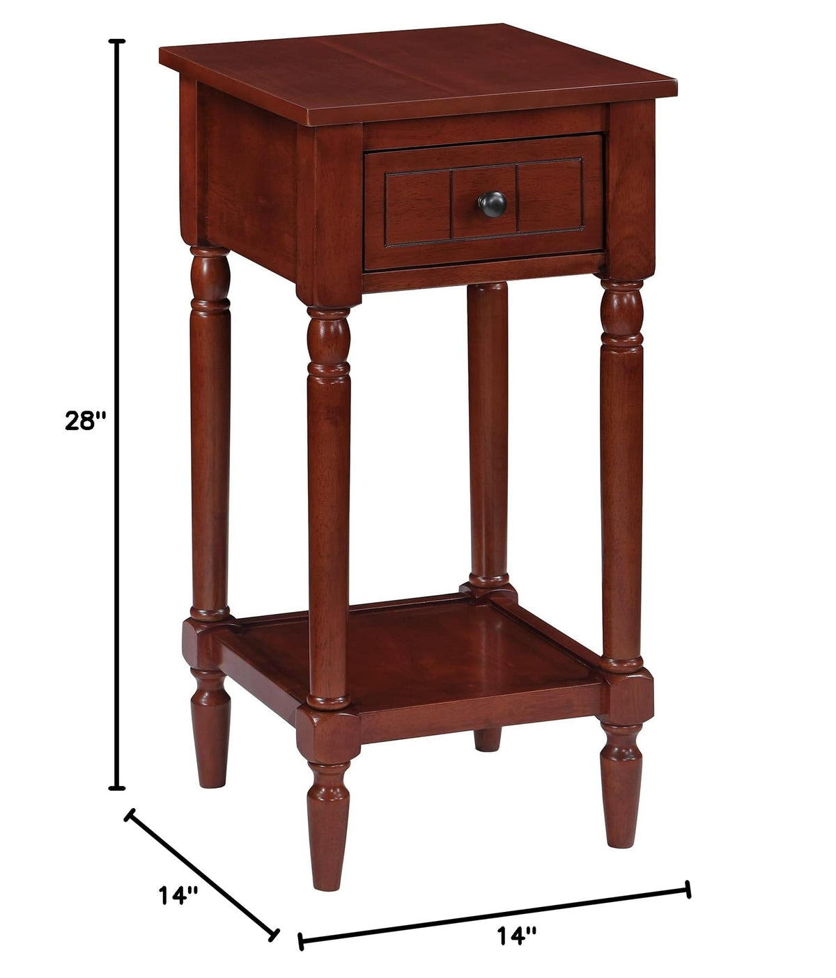 1 Drawer Accent End Table with Storage Drawer and Shelf I427440