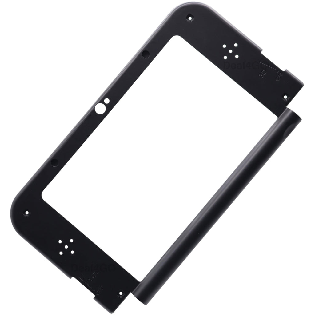 Black LCD Front Frame Housing Shell Case Cover Plate Replacement for New 3DS XL H2147