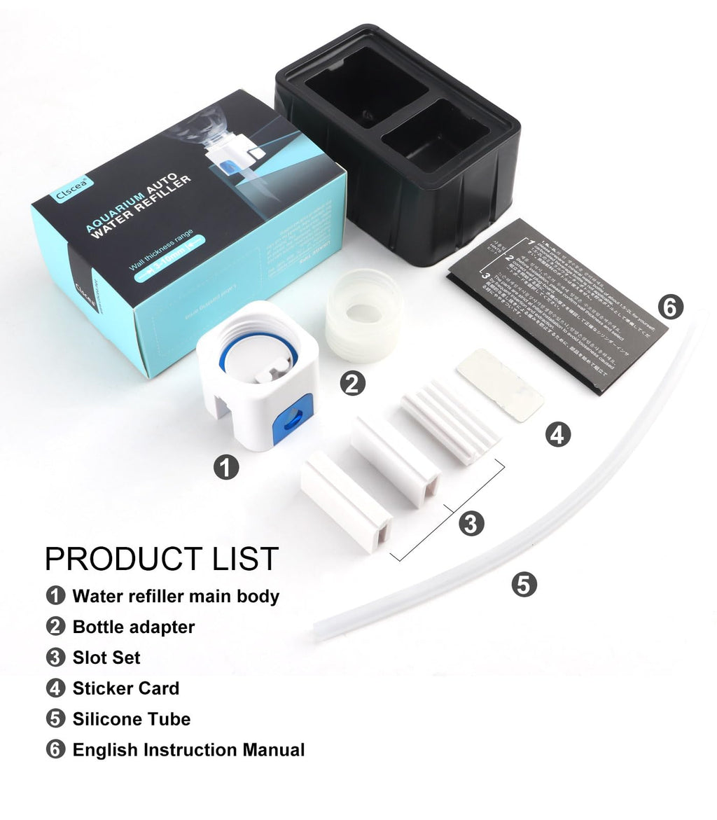 Aquarium Auto Top Off System Water Filler Compensator Blue E1122