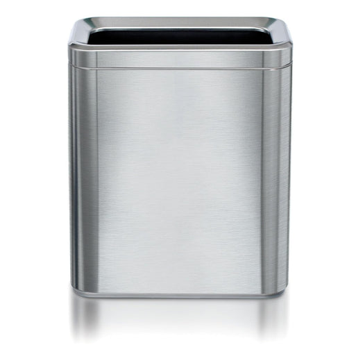 2.6 Gallon Stainless Steel Slim Trash Can with Removable Bucket Y4505
