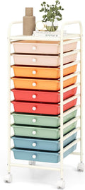 10 Drawer Rolling Storage Cart W746579