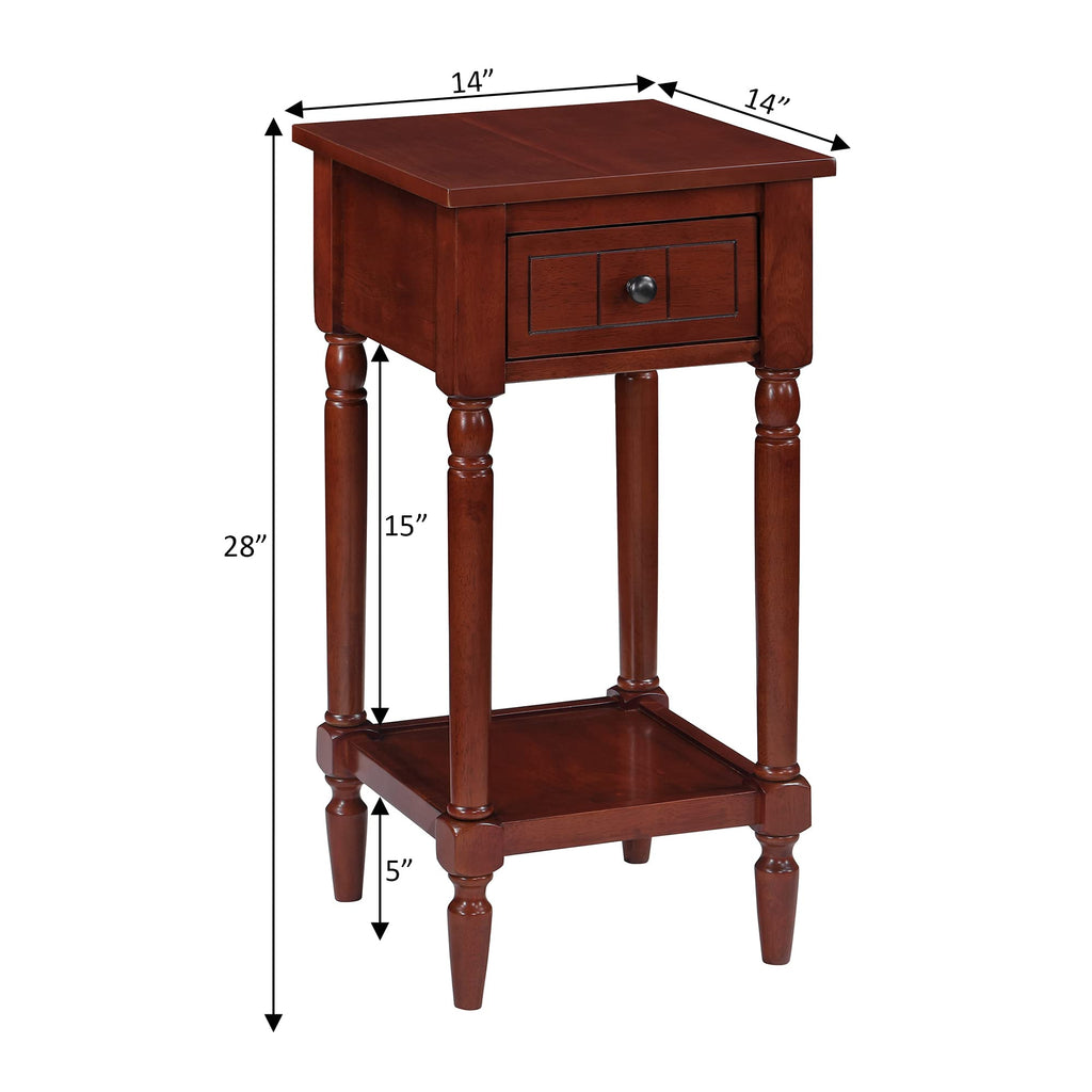 1 Drawer Accent End Table with Storage Drawer and Shelf I427440