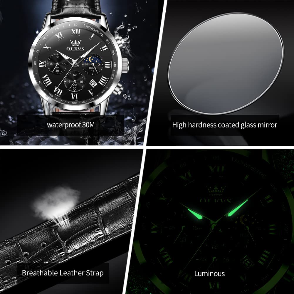 Waterproof Large Face Watches L967