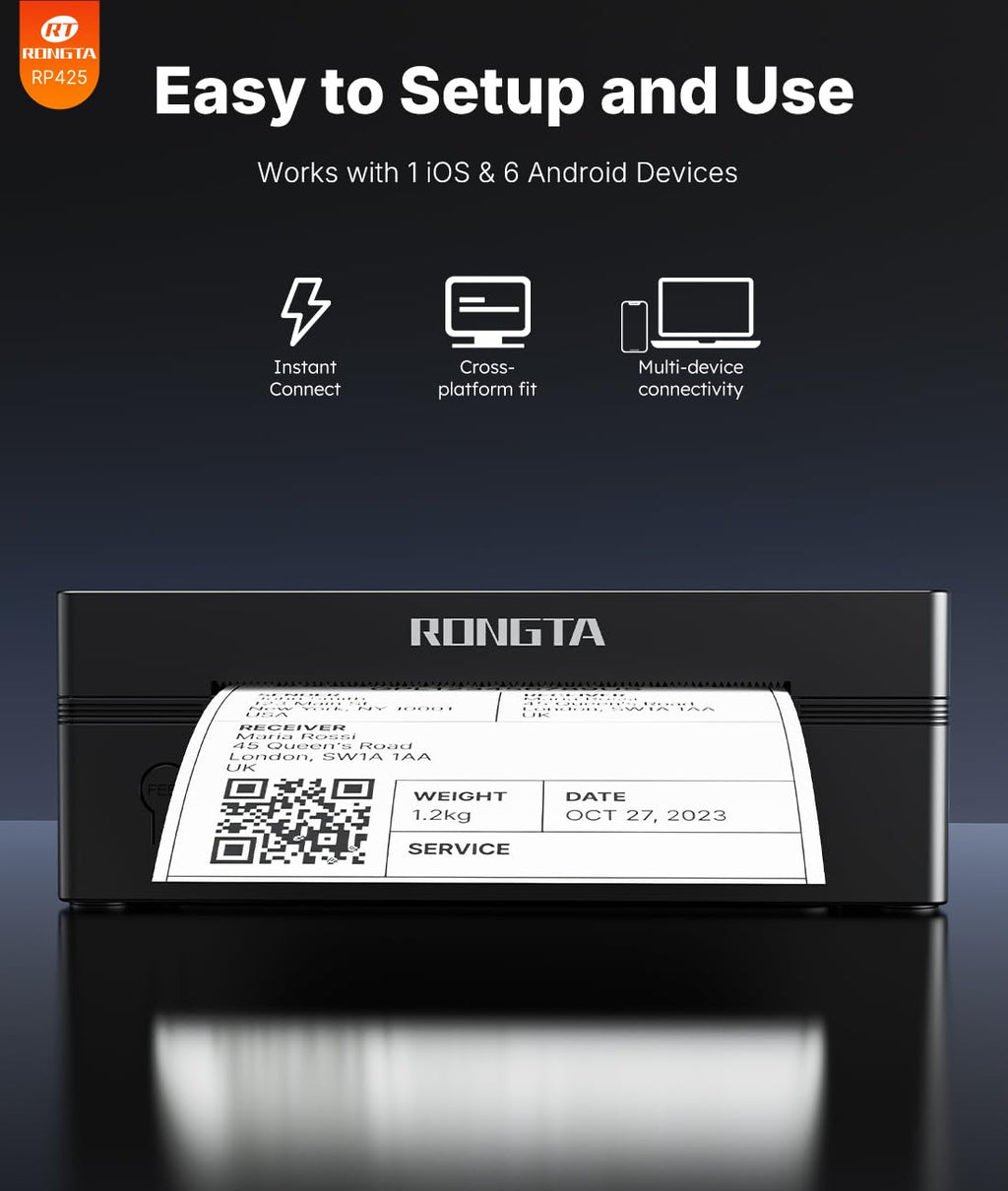 Bluetooth 4x6 Thermal Label Printer K367798