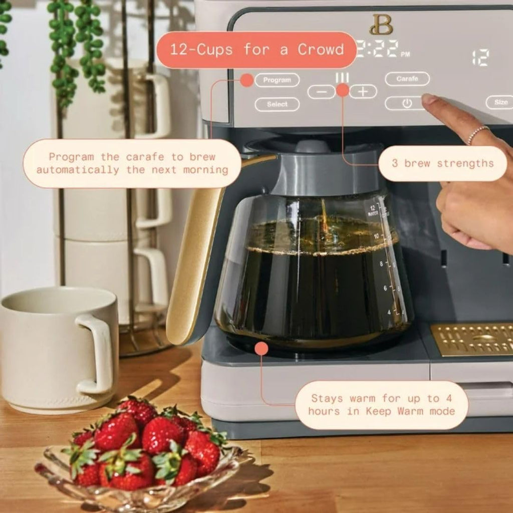 12-Cup Programmable Coffee Maker O838