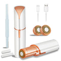 Electric Painless Facial Hair Removal Device with 2 Replacement Heads D47414