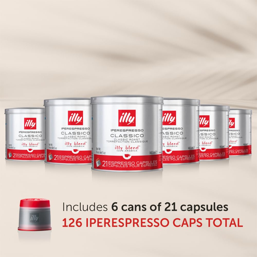 Medium Roast Coffee Capsules, 21 Count, 6 Pack N340521