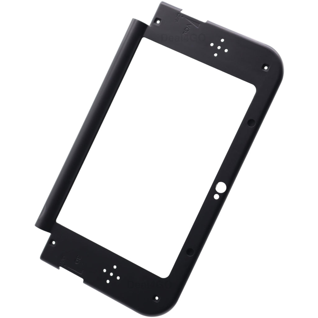 Black LCD Front Frame Housing Shell Case Cover Plate Replacement for New 3DS XL H2147