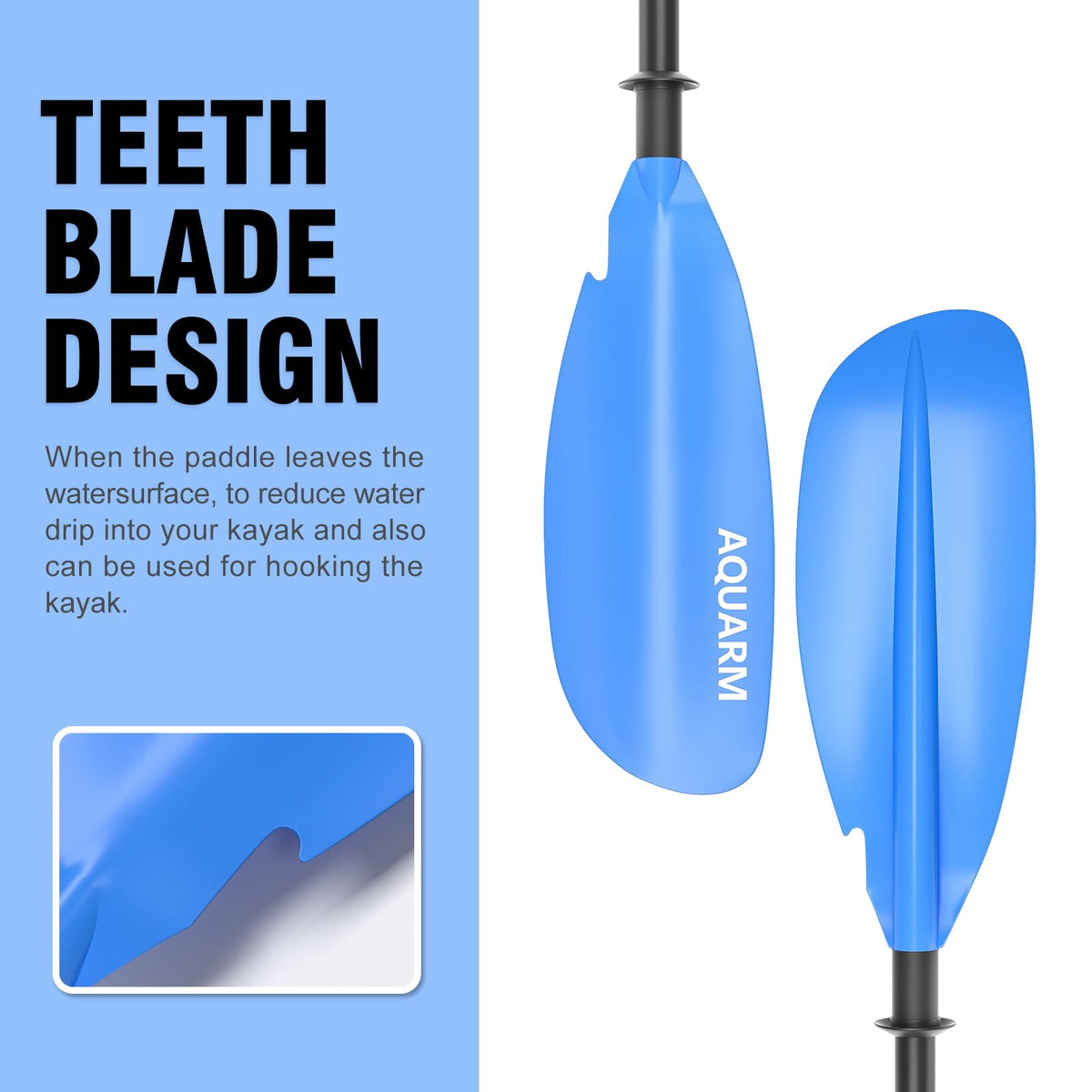 Adjustable Lightweight Kayak Paddle 231cm K231