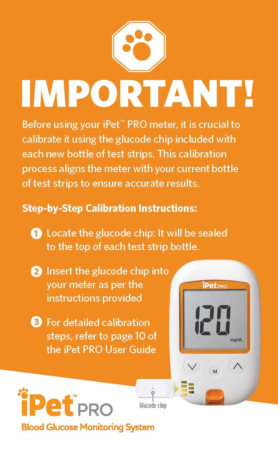 Blood Glucose Monitoring System for Dogs & Cats M41755