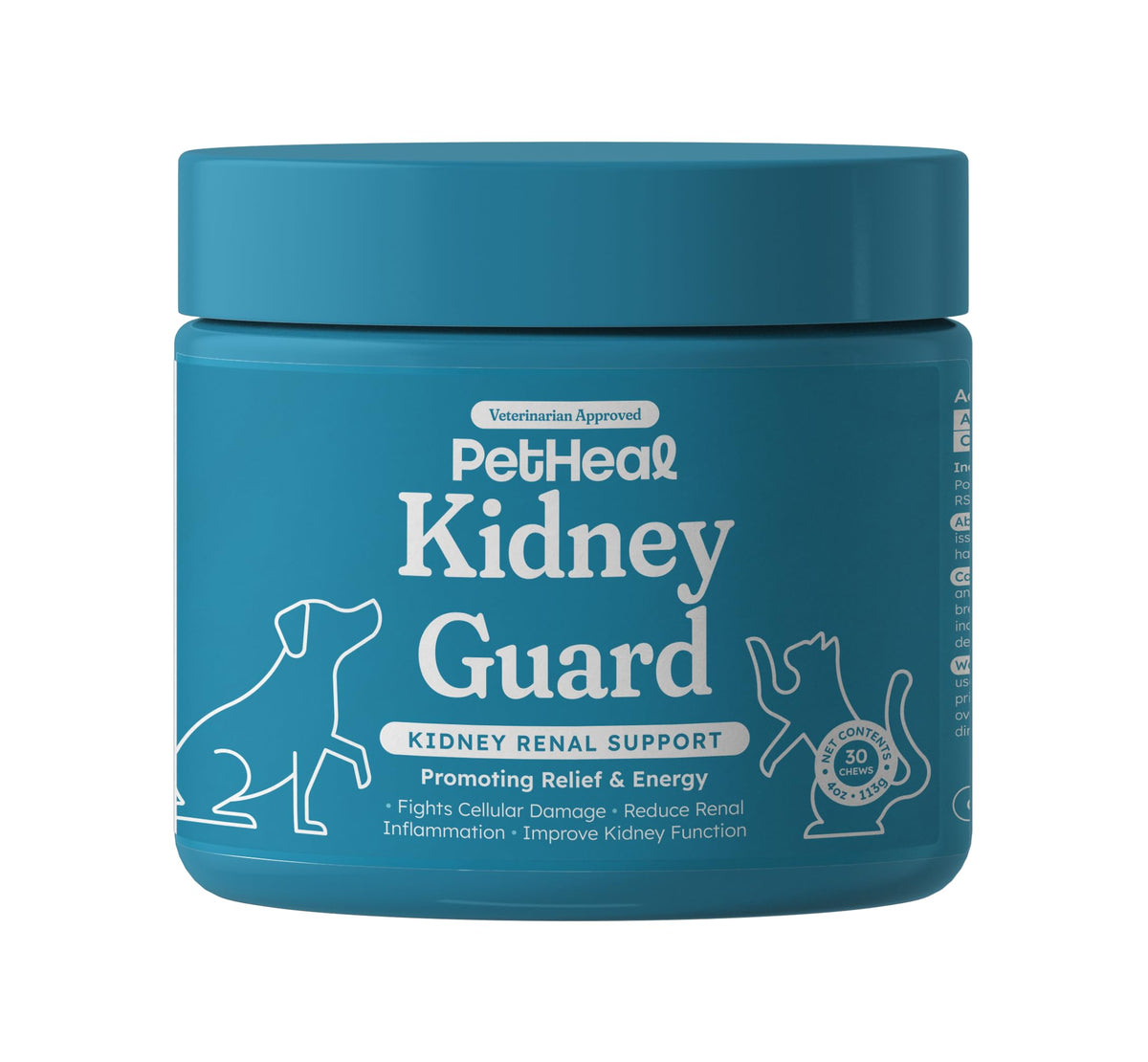 30 Soft Chews Pork Flavor Kidney Supplement for Dogs U480