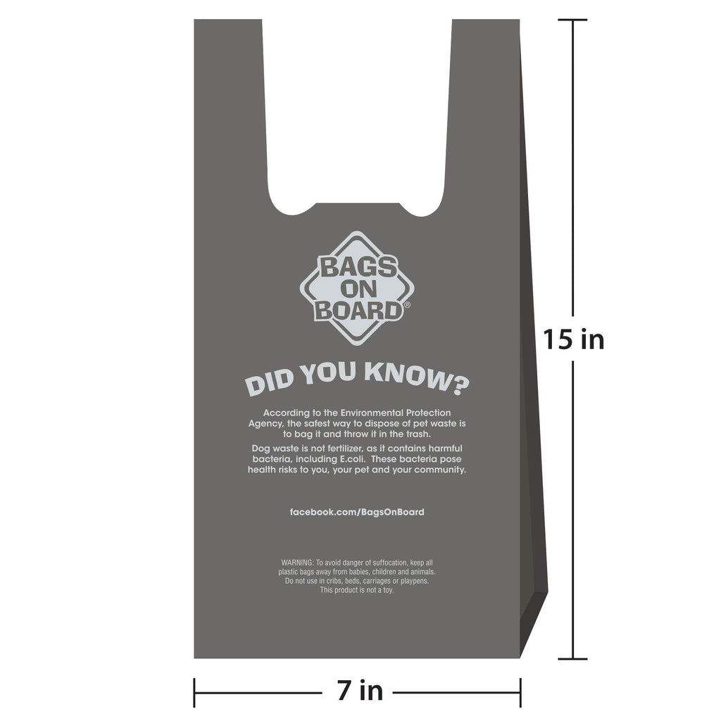 Dog Poop Bags with Easy Tie Handles, 200 Count G69488