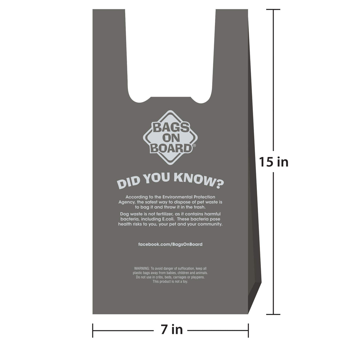 Dog Poop Bags with Easy Tie Handles, 200 Count G69488