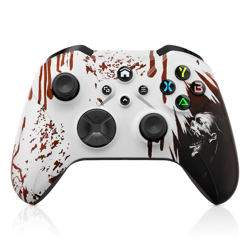 Wireless Xbox Controller with Vibration, Turbo, Programmable, 6 Gyro Axis, 3.5mm Audio Jack E457085