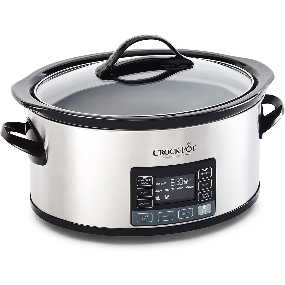 6 Quart Programmable Slow Cooker and Food Warmer Z205739