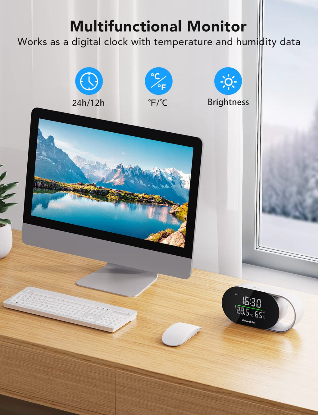 Dehumidifier with Air Quality Monitor H4208