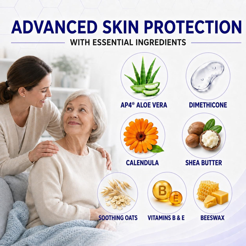 Healing Cream for Pressure Sores with Calendula and Aloe, 4 oz Jar C72464