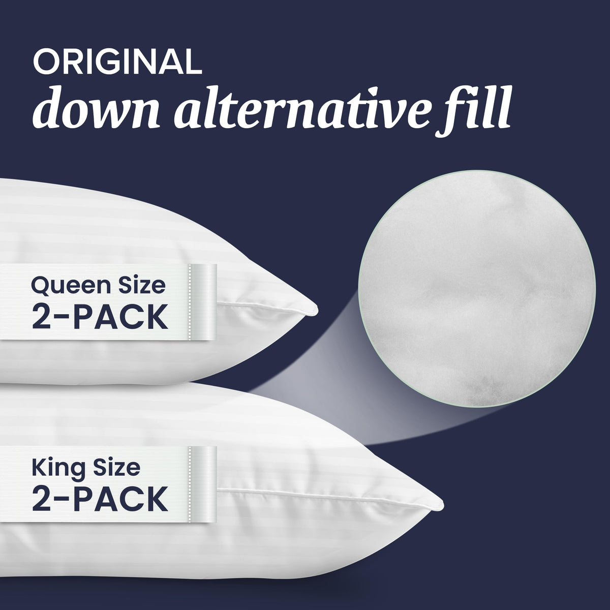 King Size & Euro Size Throw Pillows Sets of 2 G796