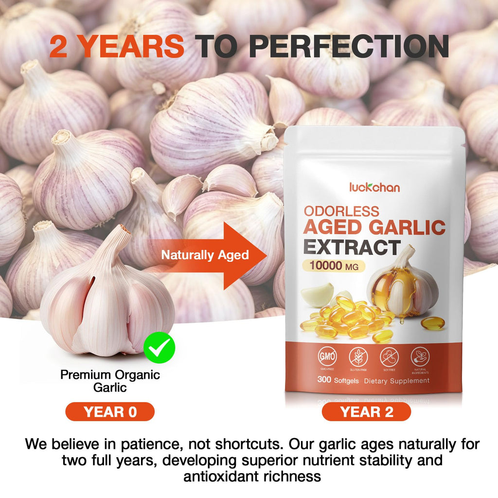 Odorless Garlic Extract 10000mg Softgels H35928