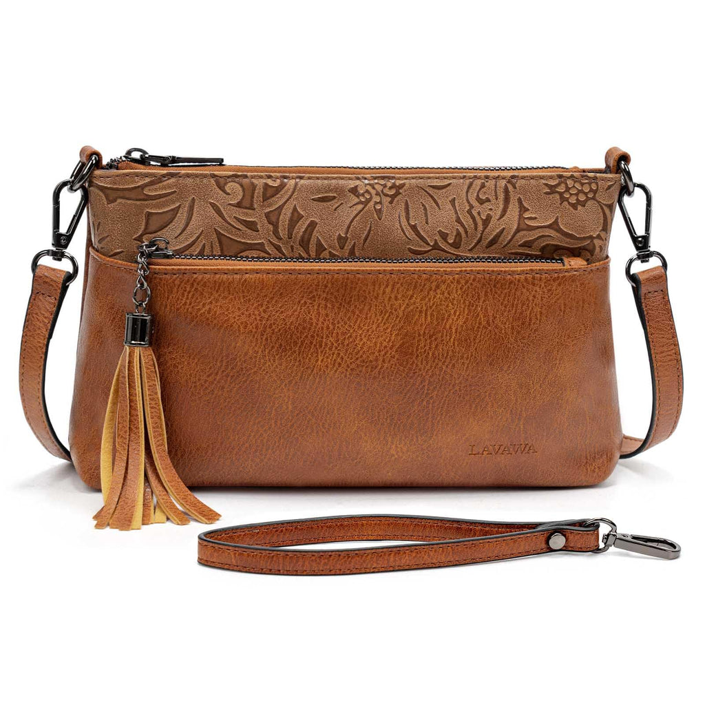 Turquoise Concho Embossed Crossbody Handbag X81885