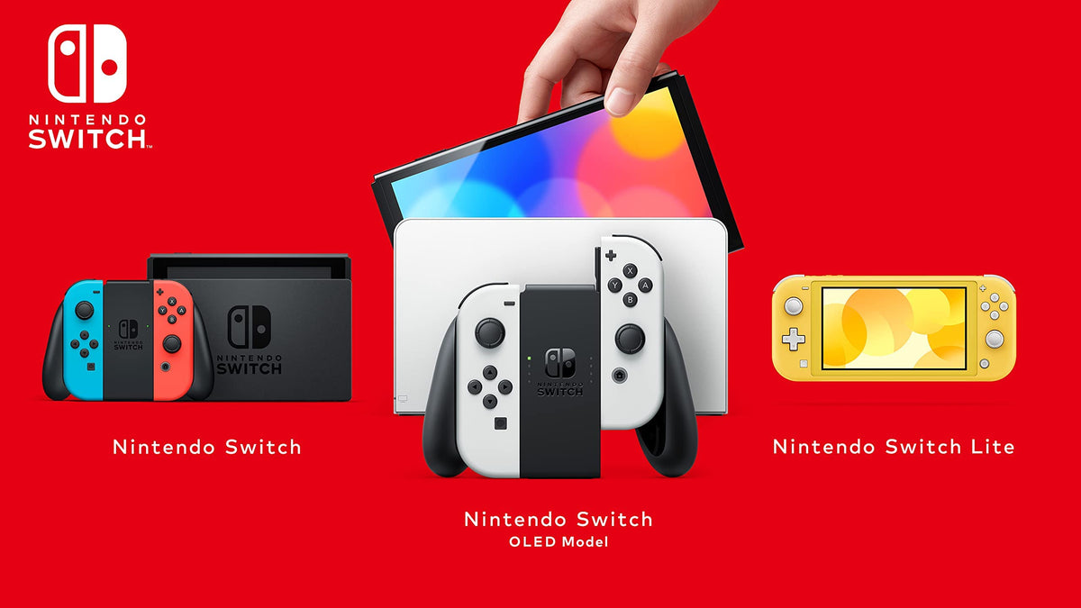 Nintendo Switch OLED Console with White Joy-Con E115