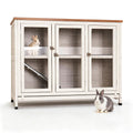 2-Story Indoor Rabbit Hutch with Pull-Out Tray K4894