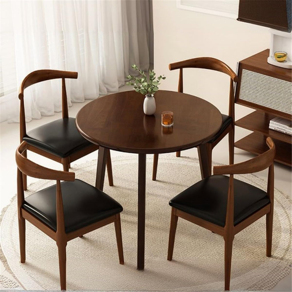 Round Dining Table Chairs Set Q37681