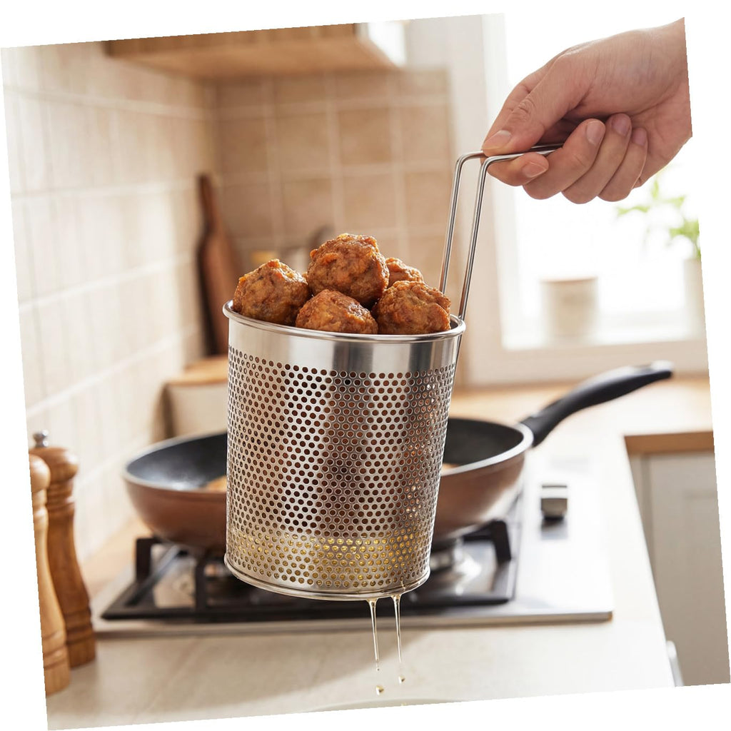 Stainless Steel Noodle Sieve with Handle B45232