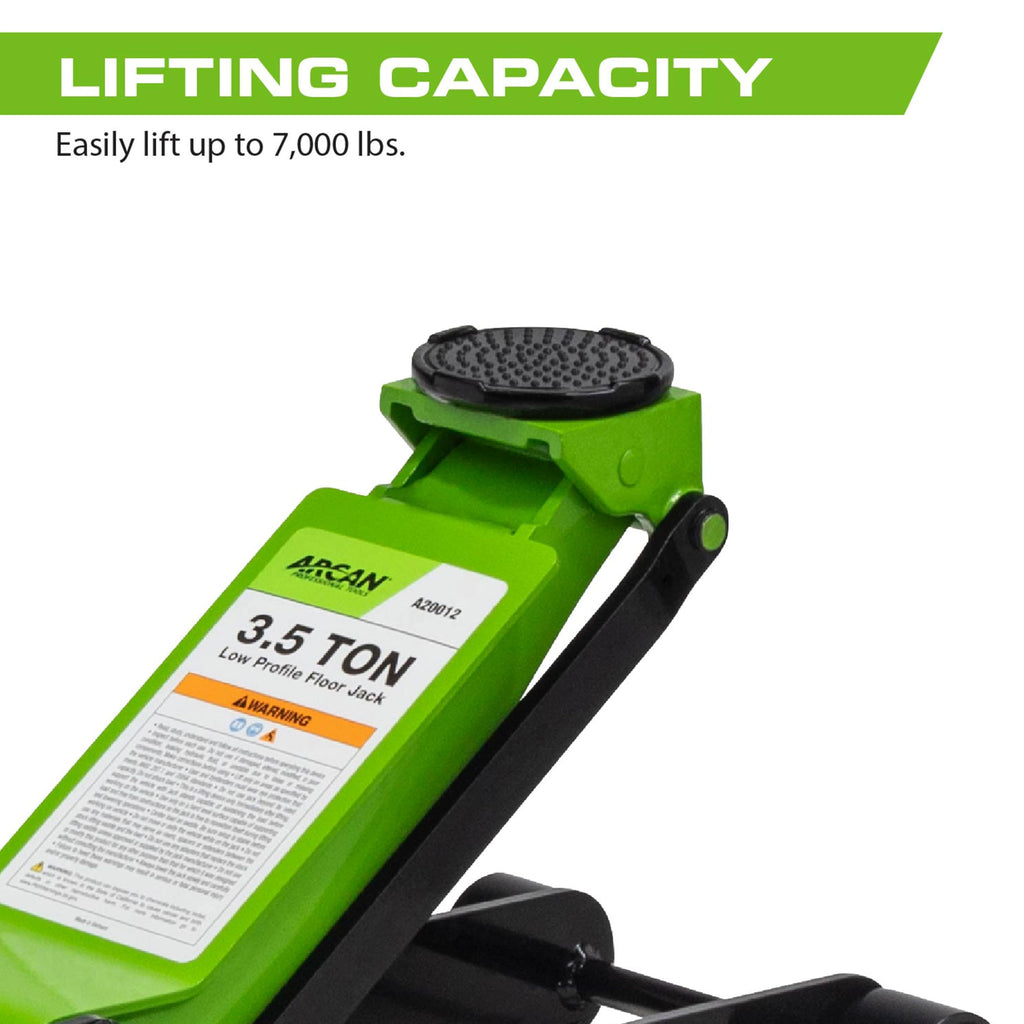 3.5-Ton Steel Low Profile Floor Jack M622