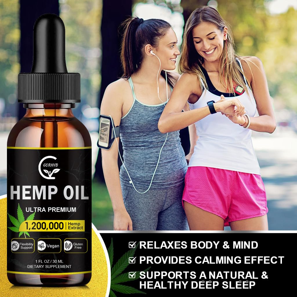 High Potency Hemp Oil 2-Pack E83045