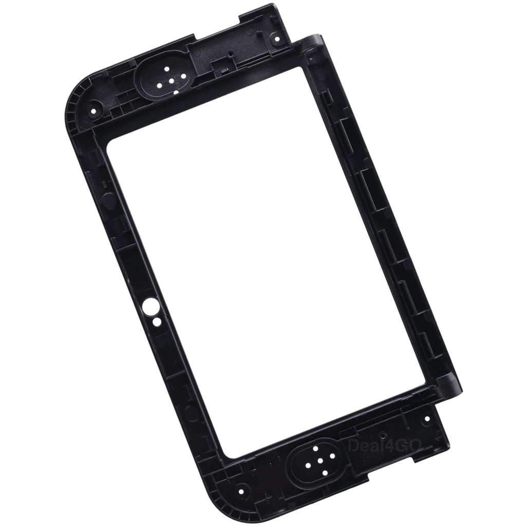 Black LCD Front Frame Housing Shell Case Cover Plate Replacement for New 3DS XL H2147