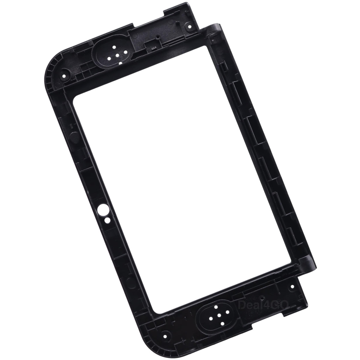 Black LCD Front Frame Housing Shell Case Cover Plate Replacement for New 3DS XL H2147