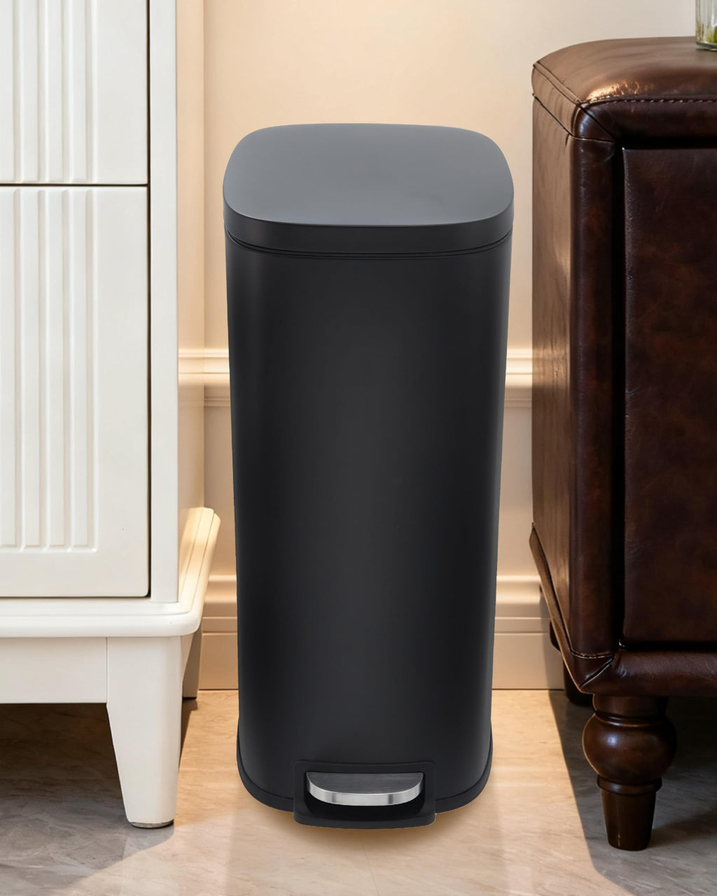 13.2 gal Slim Step Trash Can M23385