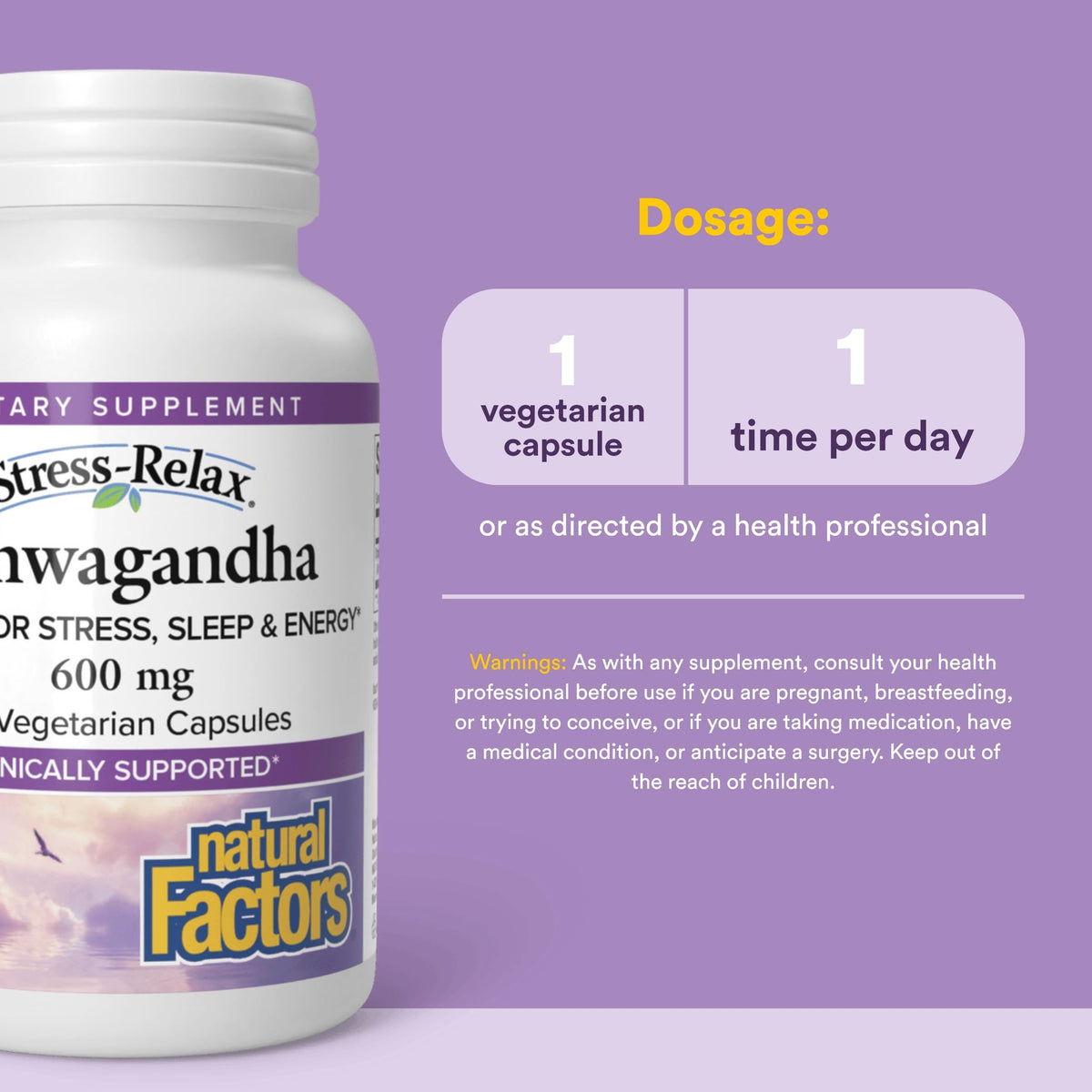 Ashwagandha 600 mg 30 Veg Caps G231640