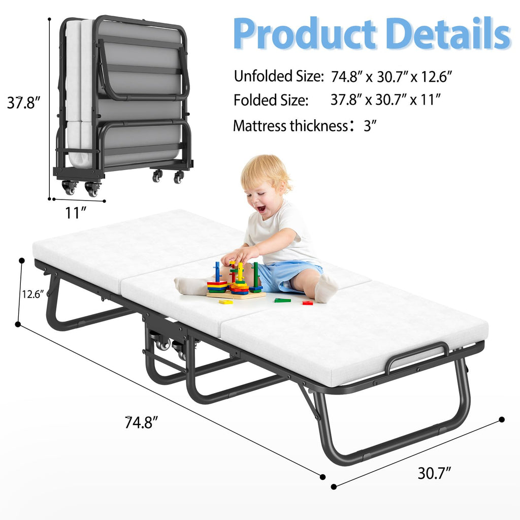 Folding Rollaway Bed T19491