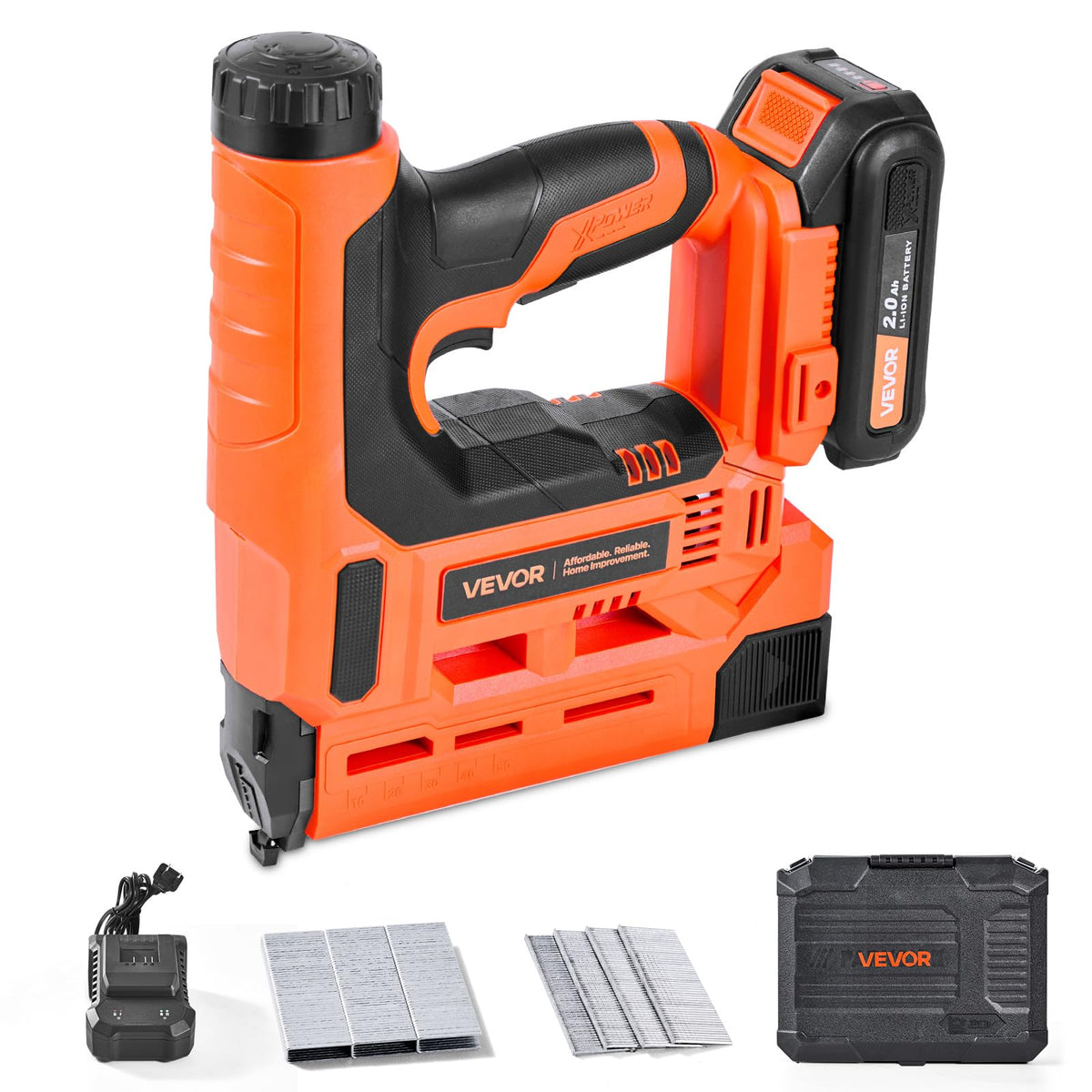 Cordless 2-in-1 18 Gauge Nail Gun Staple Gun Z896268