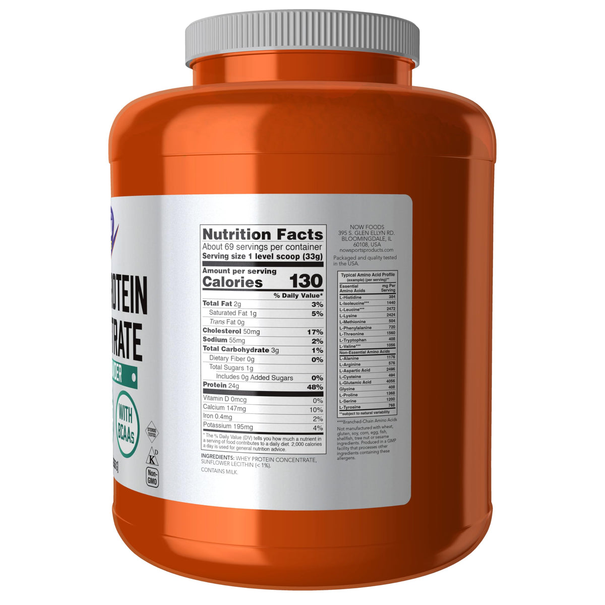 Whey Protein Concentrate Powder 5 lbs F637902