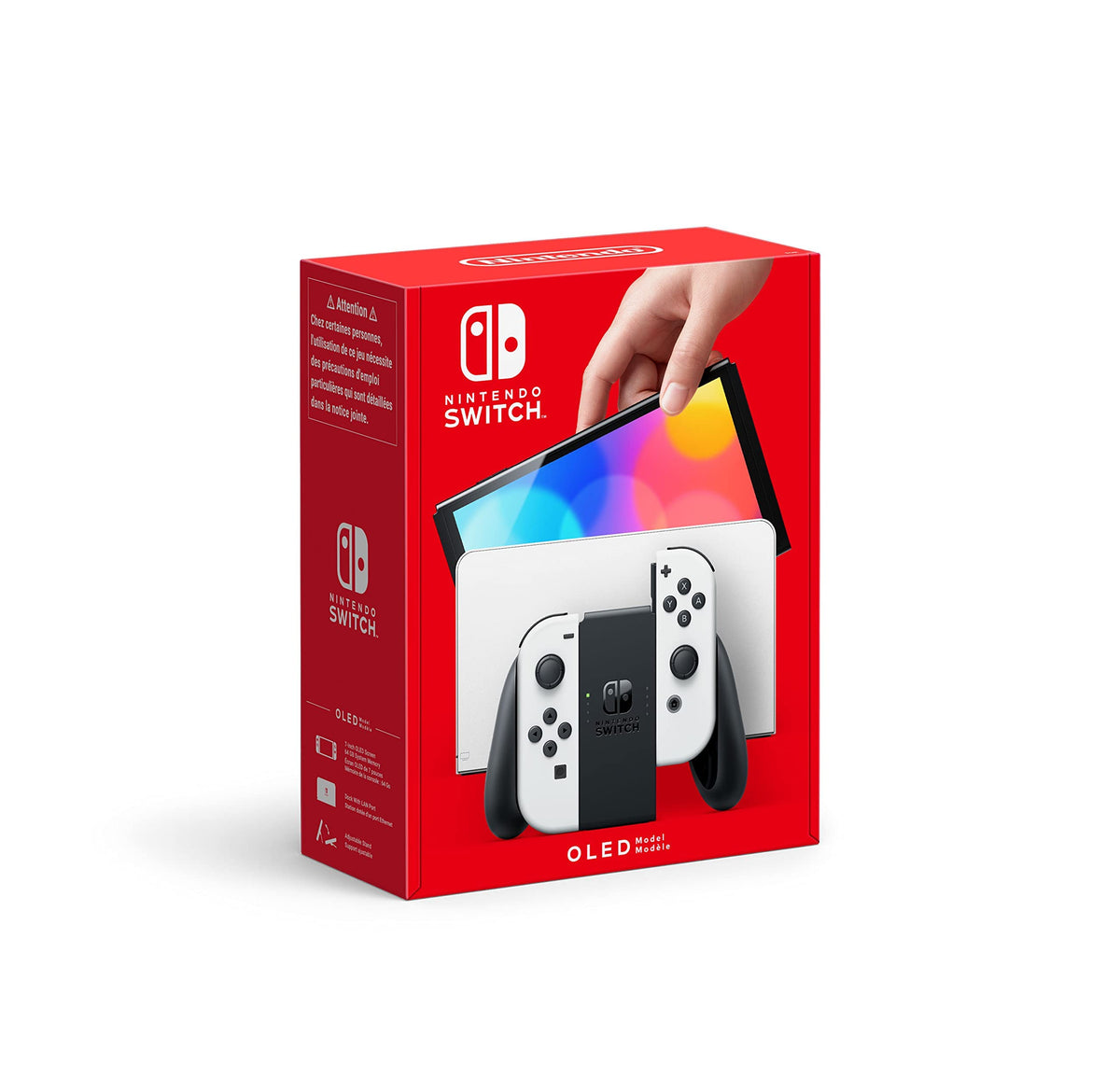 Nintendo Switch OLED Console with White Joy-Con E115