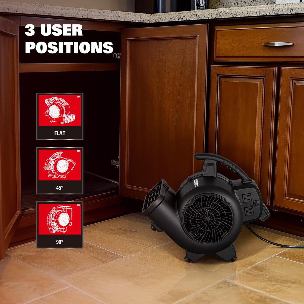 Air Mover Blower Fan 950 CFM with Timer A154