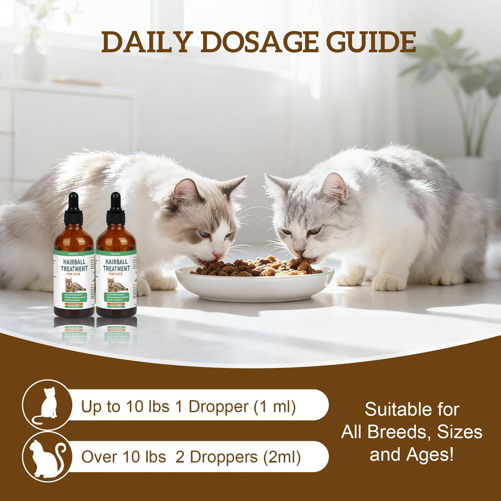 Cat Hairball Remedy with Natural Ingredients & Vitamins B3066
